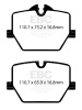 EBC Ultimax2 Brake Pad Sets