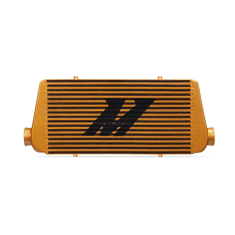 Mishimoto Universal Gold R Line Intercooler Overall Size: 31x12x4 Core Size: 24x12x4 Inlet / Outlet thumbnail 4