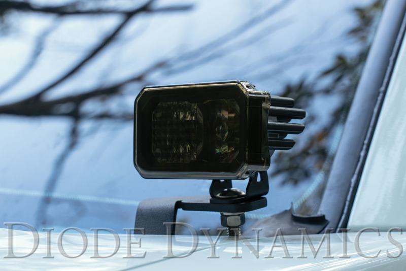 Diode Dynamics Stage Series 2 In LED Pod Cover Smoked Each thumbnail 6