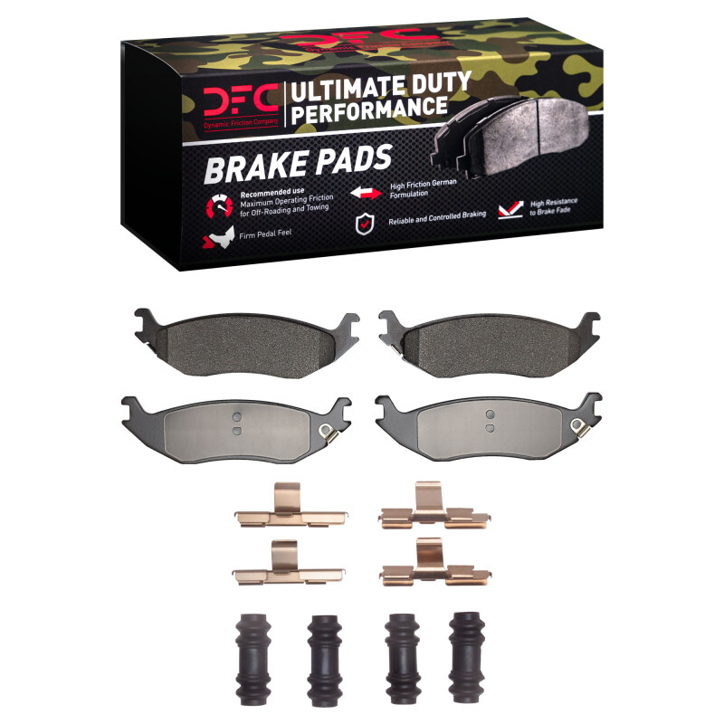 DFC Ultimate Duty Performance Brake Pads and Hardware Kit