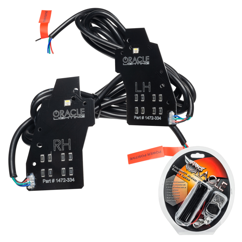 Oracle 20-22 Ford Explorer Dynamic RGB Headlight DRL Kit - ColorSHIFT - w/ RF Controller thumbnail 2