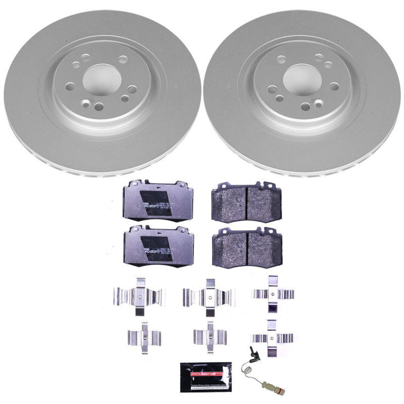 Power Stop 00-03 Mercedes-Benz ML55 AMG Front Euro-Stop Brake Kit thumbnail 2