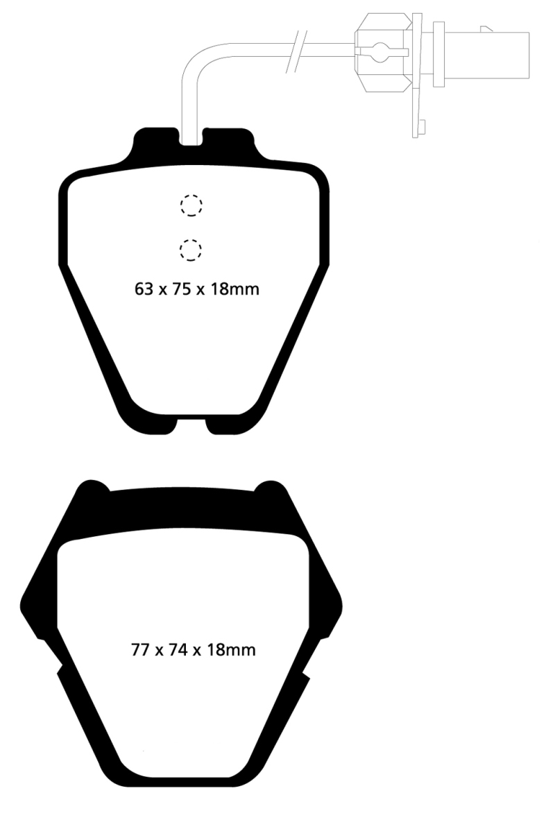 EBC S20 Brake Pad and Rotor Kit (1x ebcUD340, 1x ebcRK1150, 1x ebcRK1054, 1x ebcUD839) thumbnail 7