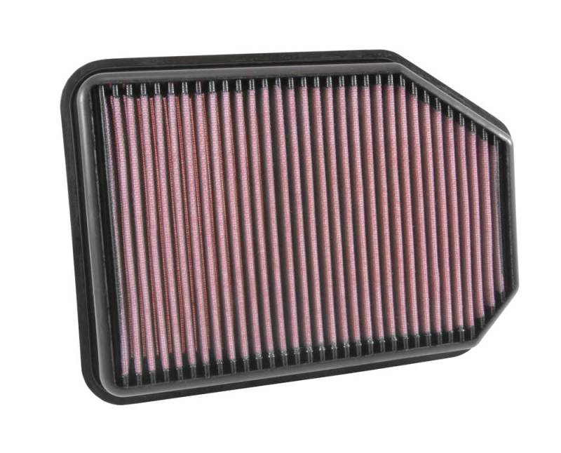 K&N 07-15 Jeep Wrangler L4-2.8L DSL Replacement Drop In Air Filter thumbnail 2