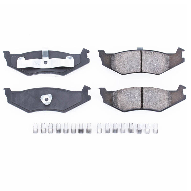 Power Stop 93-94 Chrysler Concorde Rear Z17 Evolution Ceramic Brake Pads w/Hardware thumbnail 7