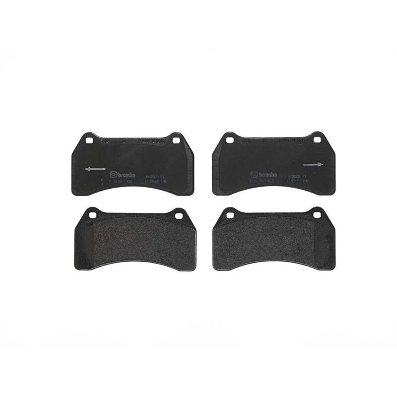 Brembo 03-05 Jaguar S-Type/2005 Super V8/04-05 XJR Front Premium Low-Met OE Equivalent Pad thumbnail 2