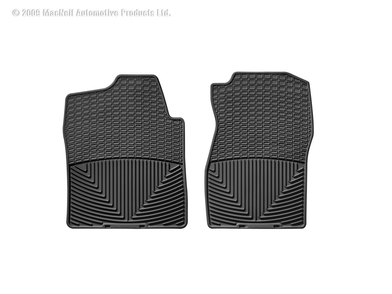WeatherTech 07+ Chevrolet Avalanche Front Rubber Mats - Black thumbnail 2