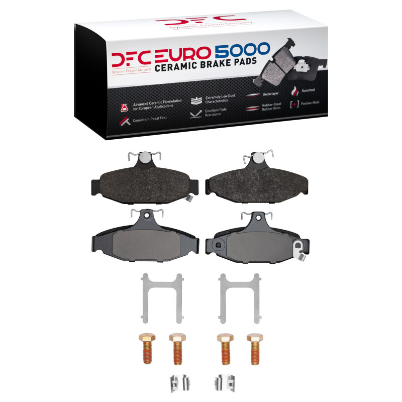 DFC EURO 5000  Ceramic Pad and Hardware Kit