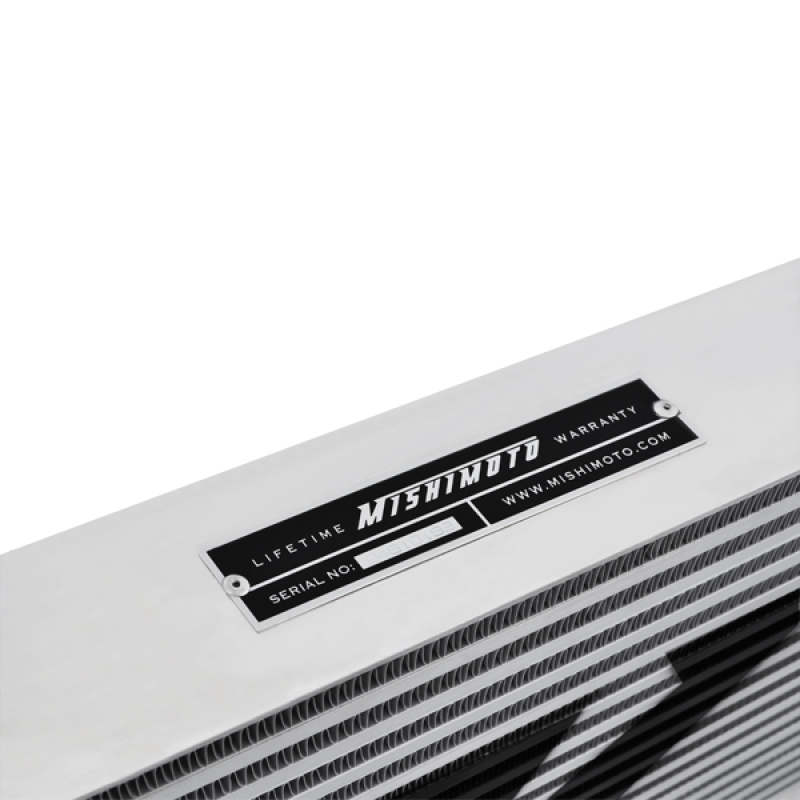 Mishimoto Universal Silver R Line Intercooler Overall Size: 31x12x4 Core Size: 24x12x4 Inlet /Outlet thumbnail 8