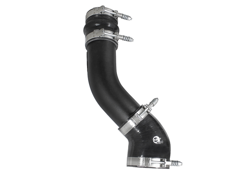BladeRunner 3 IN Aluminum Hot Charge Pipe Black