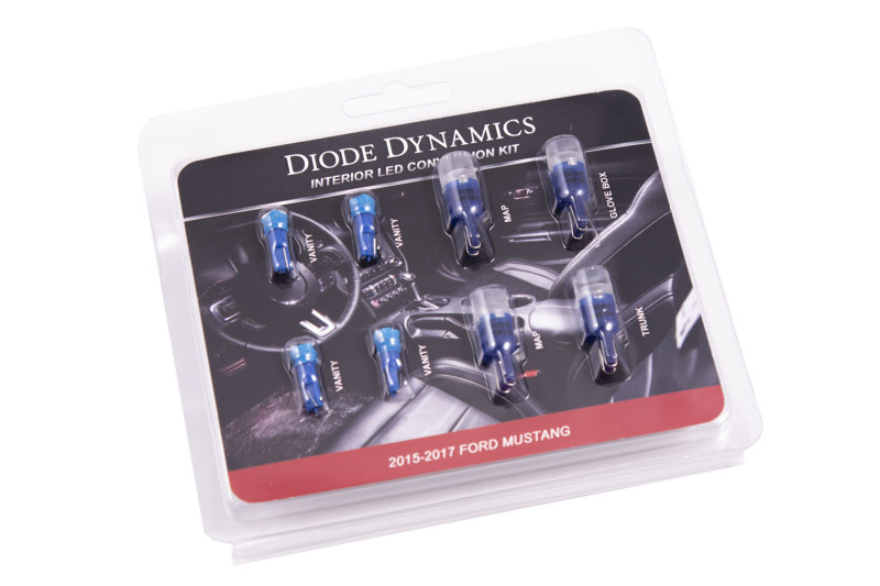 Diode Dynamics Mustang Interior Light Kit 15-17 Mustang Stage 1 - Blue thumbnail 2