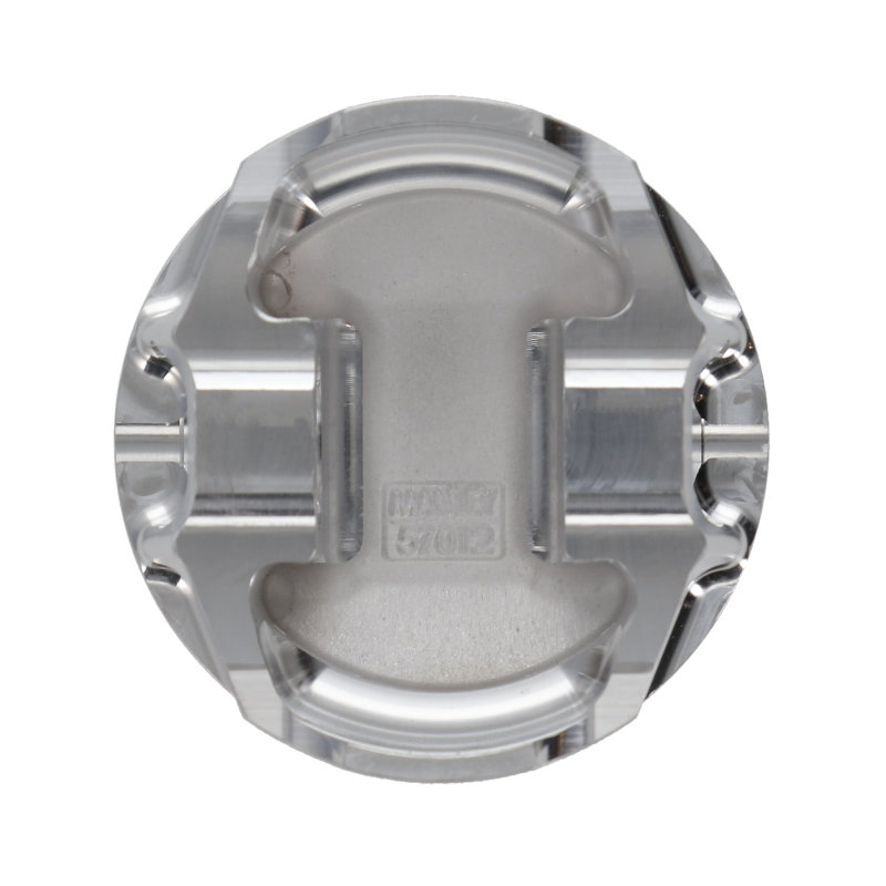 Manley Toyota 2JZGTE 94mm Stroke 87.00mm Bore -6cc Dish 10:1 CR Turbo Tuff Piston Set w/ Rings thumbnail 8