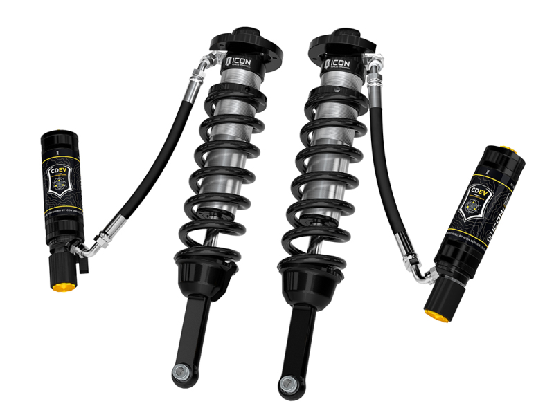 ICON 05-23 Toyota Tacoma EXT Travel Front 2.5 VS Remote Reservoir CDEV Coilover Kit - 700lbs thumbnail 3