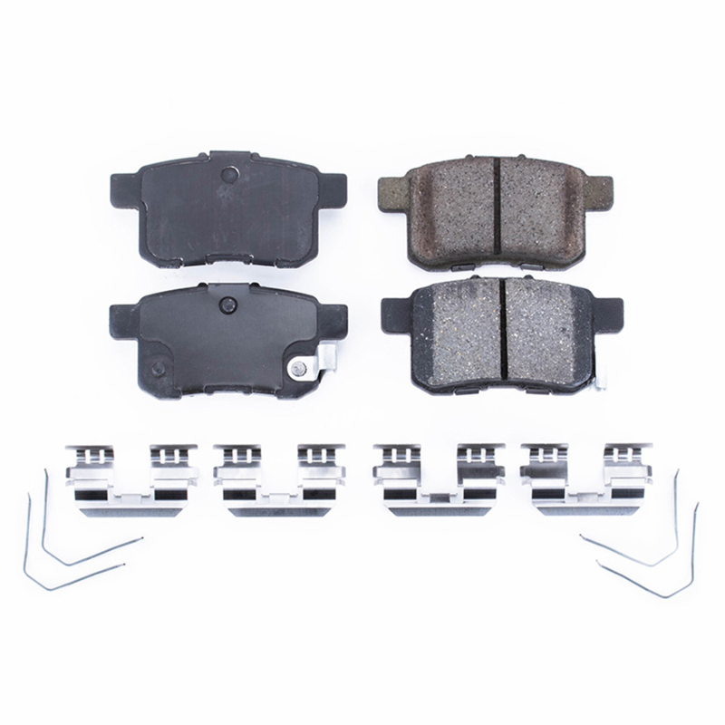 Power Stop 11-14 Acura TSX Rear Z17 Evolution Ceramic Brake Pads w/Hardware thumbnail 7