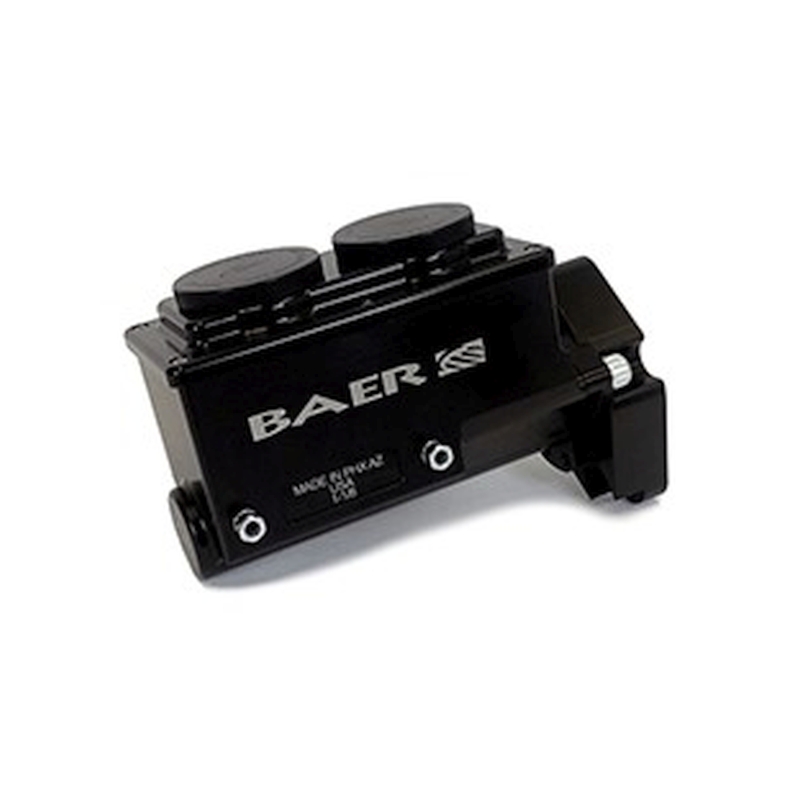 Baer Brakes SN95 1-1/8in Bore Remaster Hydroboost Left Port Master Cylinder - Black