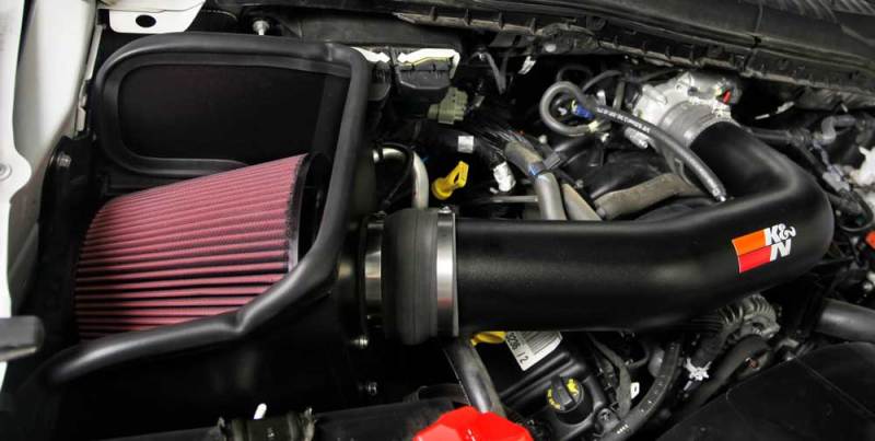 K&N 2017 Ford F250 V8-6.2L F/I Performance Air Intake Kit thumbnail 8