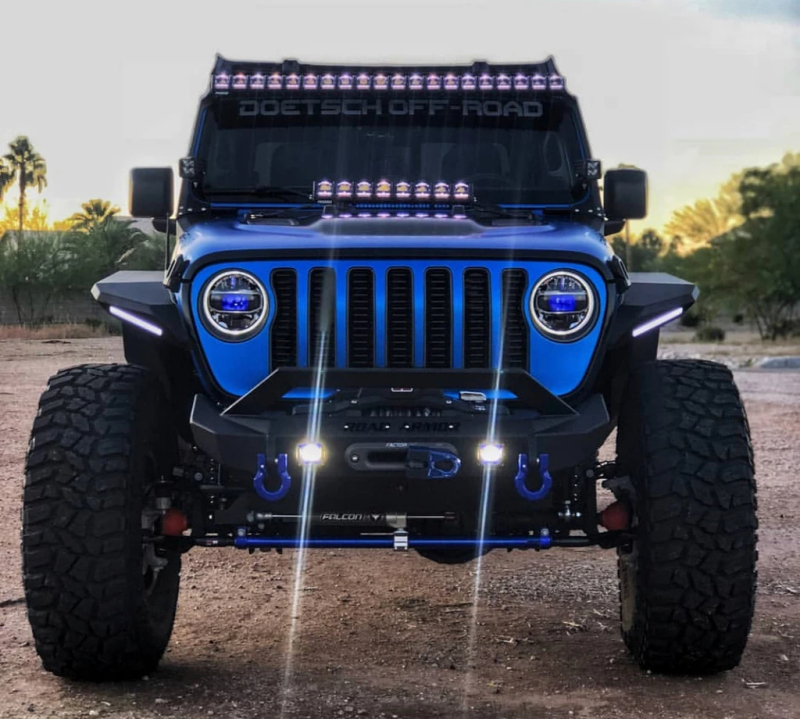 Oracle Jeep Wrangler JL/Gladiator JT Projector Illumination Kit - w/o Controller thumbnail 8