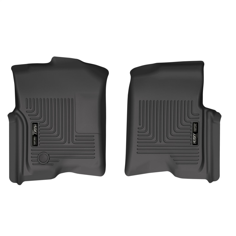 Husky Liners 04-08 Ford f-150 SuperCrew Cab WeatherBeater Front Floor Liner (Black) thumbnail 2
