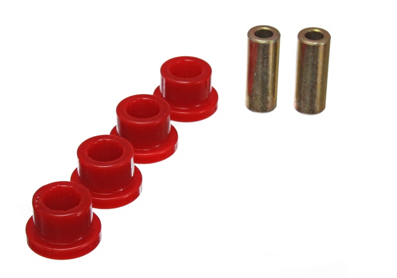 Energy Suspension OD 1.37 in, ID .875 in (Bushing Dims) Red Universal Link - Flange Type Bushings thumbnail 2