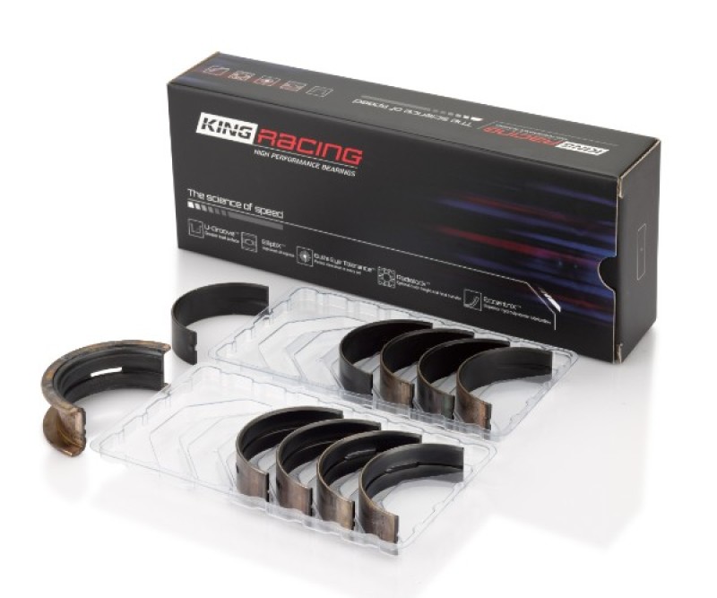 King Engine Bearings Chevrolet 400 V8 Coated Performance Rod Bearing Set thumbnail 4