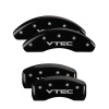 MGP 4 Caliper Covers Engraved Front & Rear Vtech Black finish silver ch thumbnail 8