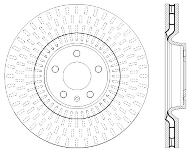 StopTech Slotted & Drilled Sport Brake Rotor thumbnail 3