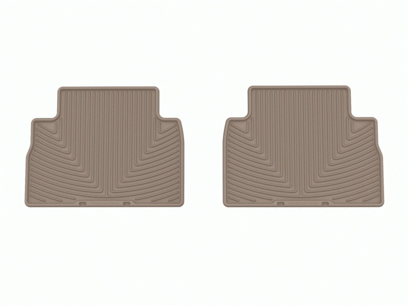 WT Rubber Mats - Rear - Tan