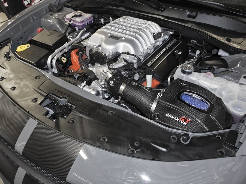 aFe Momentum GT Black Series Carbon Fiber CAIS 2017 Dodge Challenger/Charger SRT Hellcat V8-6.2L(sc) thumbnail 4