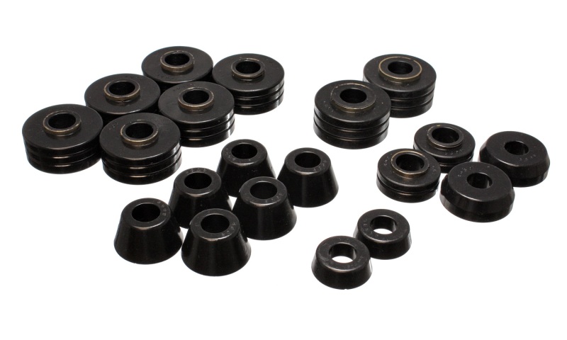 Energy Suspension Ford Bronco Body Mount Set - Black thumbnail 3