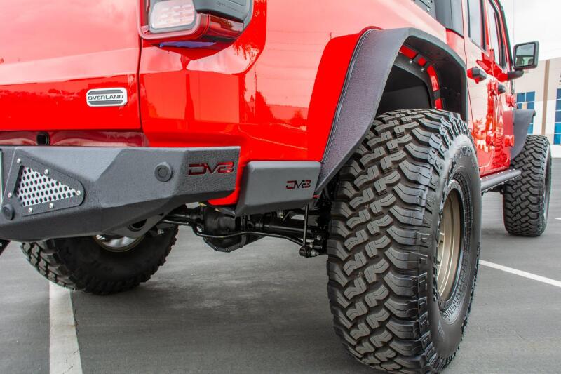 DV8 Offroad 2019+ Jeep Gladiator Bedside Sliders thumbnail 5
