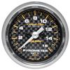 Autometer Carbon Fiber 52mm 1600 Deg F Electronic EGT Gauge Kit thumbnail 9