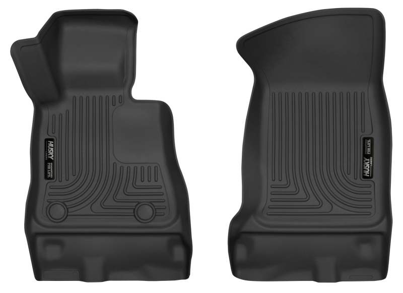 Husky Liners 2016+ Chevrolet Camaro X-Act Contour Black Front Floor Liners thumbnail 2