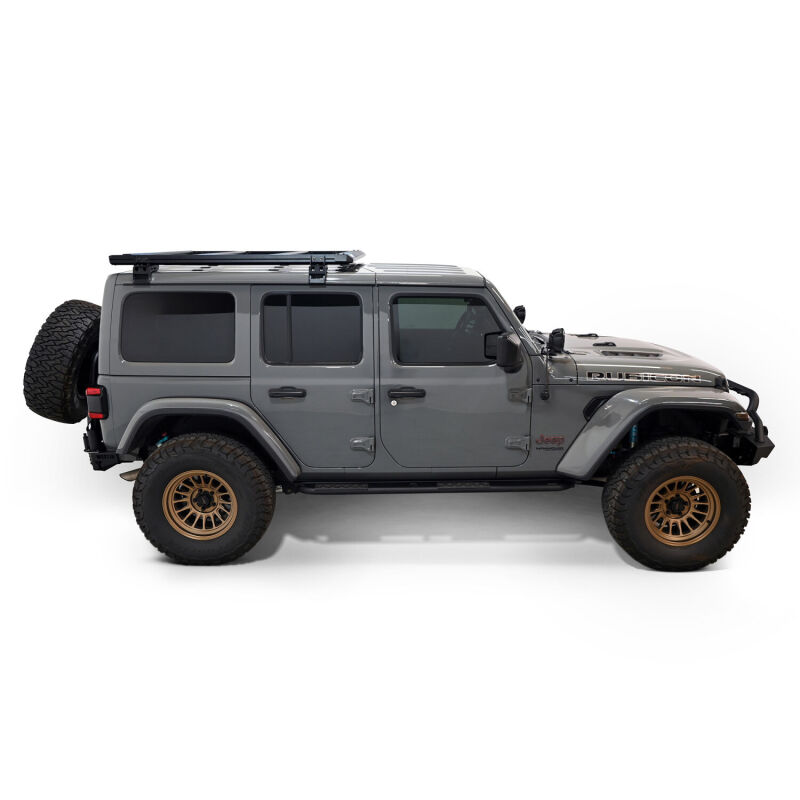 Westin Mesa Roof Racks for 2018-2025 WRANGLER - 15-00075 Rack, Mesa, Steel, Black Powdercoated, Bolt-on, No Drilling Required, 4 Door, Jeep, Kit thumbnail 5