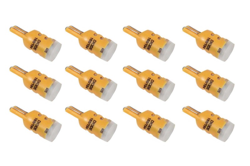 Diode Dynamics 194 LED Bulb HP5 LED - Amber Set of 12 thumbnail 3