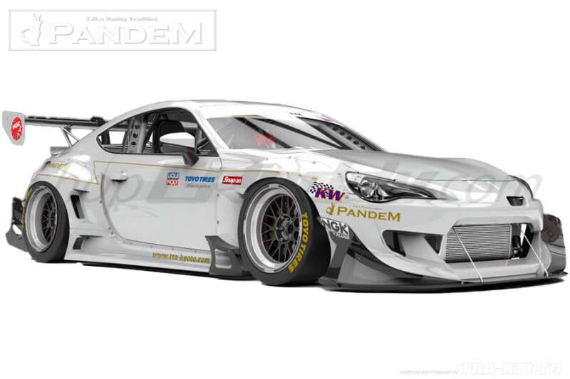 GReddy Pandem 2012+ Subaru BRZ Full Wide Body Aero Kit V3.5 w/o Wings thumbnail 2
