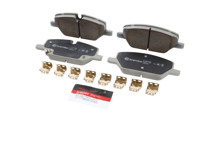 Brembo OE 20-24 Cadillac CT5/XT4/22-24 Chevy Camaro/2021 GMC Terrain Ceramic Brake Pad - Front thumbnail 6