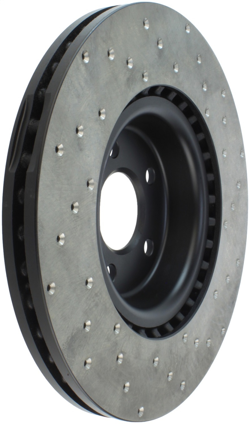 StopTech 12 Audi A6 Quattro/11-12 A7 Quattro/13 Q5/7-11/13 S4/12 S5 Front Right Drilled Rotor thumbnail 4