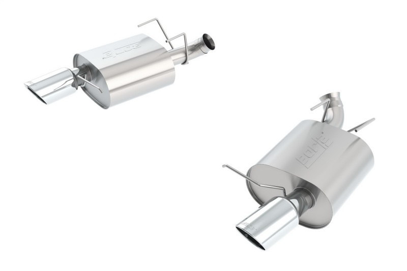 Borla 13-14 Mustang GT/Boss 302 5.0L V8 RWD Single Split Rr Exit Touring Exhaust (rear section only) thumbnail 6