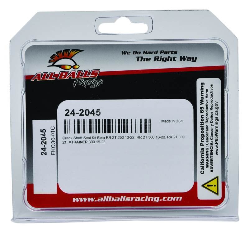 All Balls Racing Crank Shaft Seal Kit
