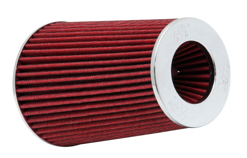 K&N Universal Air Filter Chrome Round Tapered Red - 4in Flange ID x 1.125in Flange Length x 9.5in H
Universal Clamp-On A
Clamp-on Air Filter