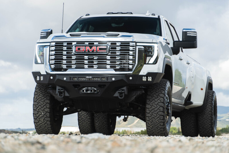 DV8 Offroad 24-26 GMC Sierra 2500/3500 Spec Series Front Bumper w/ Winch thumbnail 3