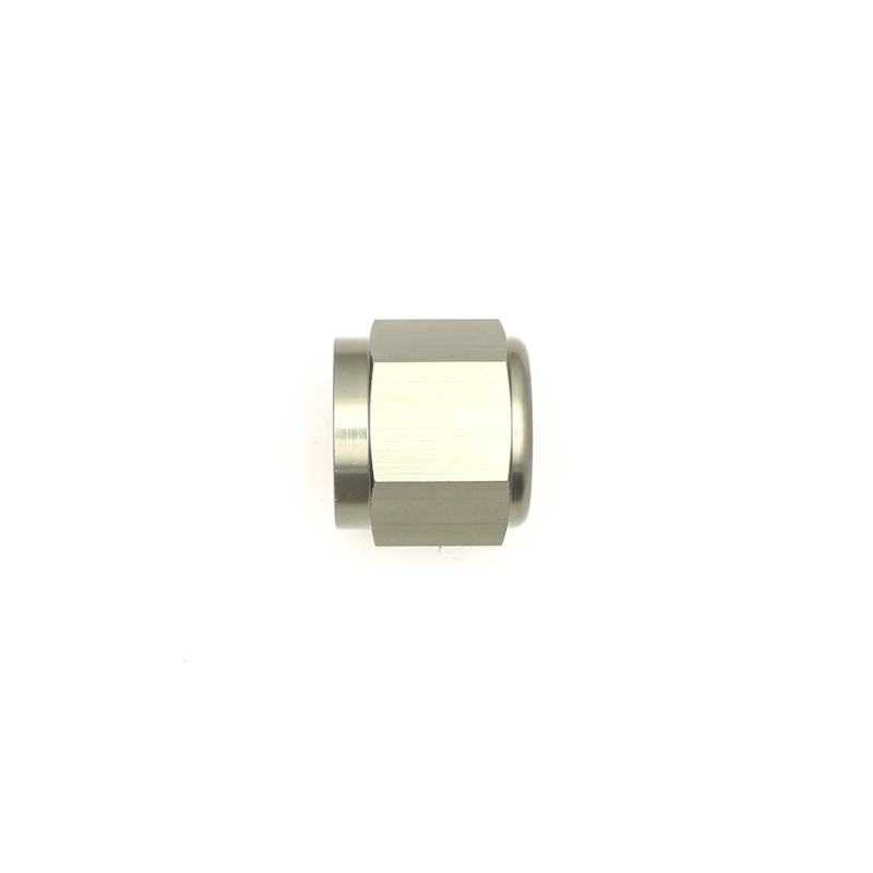DeatschWerks 10AN Female Flare Cap - Anodized Matte Black thumbnail 6