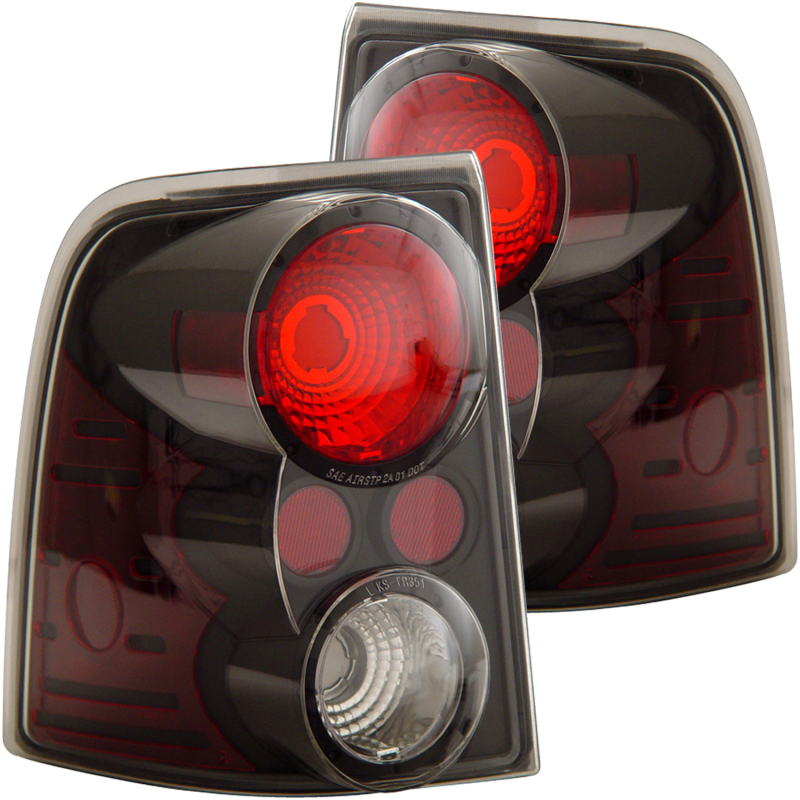 ANZO 2002-2005 Ford Explorer Taillights Black thumbnail 2
