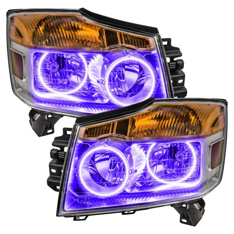Oracle Nissan Armada 08-15 Halo Kit - ColorSHIFT w/ BC1 Controller thumbnail 7