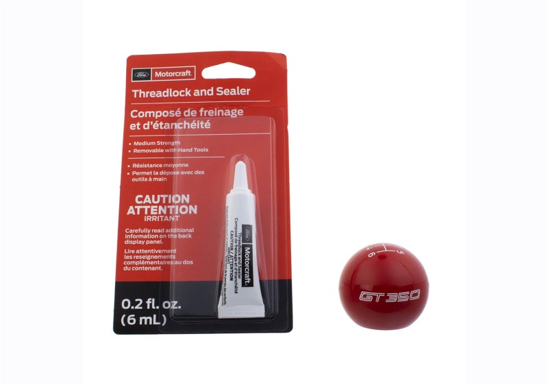 Ford Racing 15-19 Mustang GT350 Shift Knob 6-Speed - Red thumbnail 6