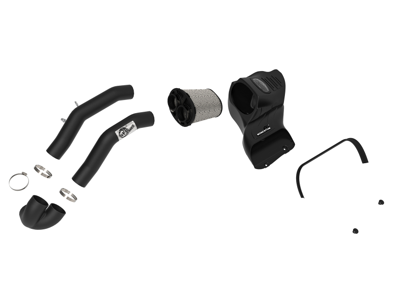 aFe Momentum XP Pro DRY S Cold Air Intake System w/ Black Aluminum Intake Tubes thumbnail 9