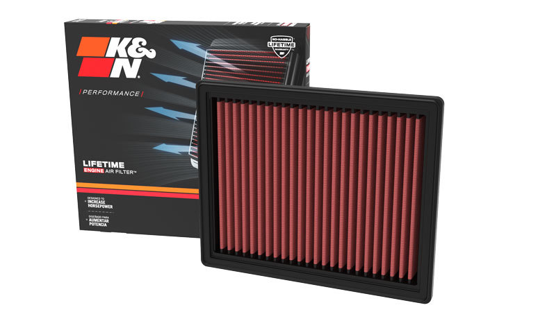 K&N 2022 Nissan Pathfinder V6-3.5L Replacement Air Filter thumbnail 4