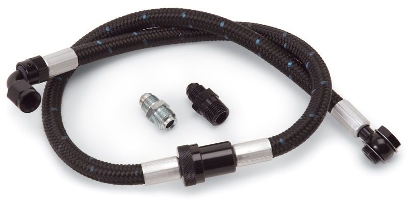 Edelbrock Fuel Hose Assembly w/ Street Filter SBC Proclassic Finish thumbnail 3