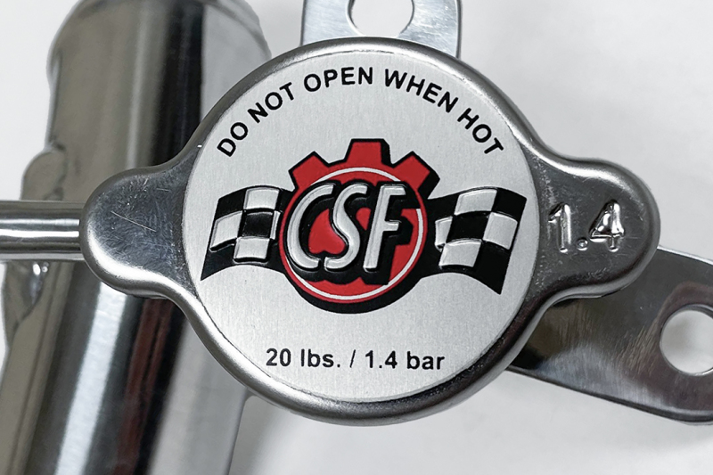 CSF Radiator Filler Necks with Pressure Caps 8044 2013+ Scion Frs/Subaru Brz/Toyota 86 All-Aluminum Neck W/1.4 Bar High Cap thumbnail 5