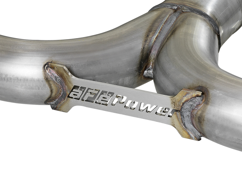 aFe Takeda 304SS Cat-Back Exhaust w/Blue Flame Tips 2018 Hyundai Elantra GT Sport I4 1.6L (t) thumbnail 8
